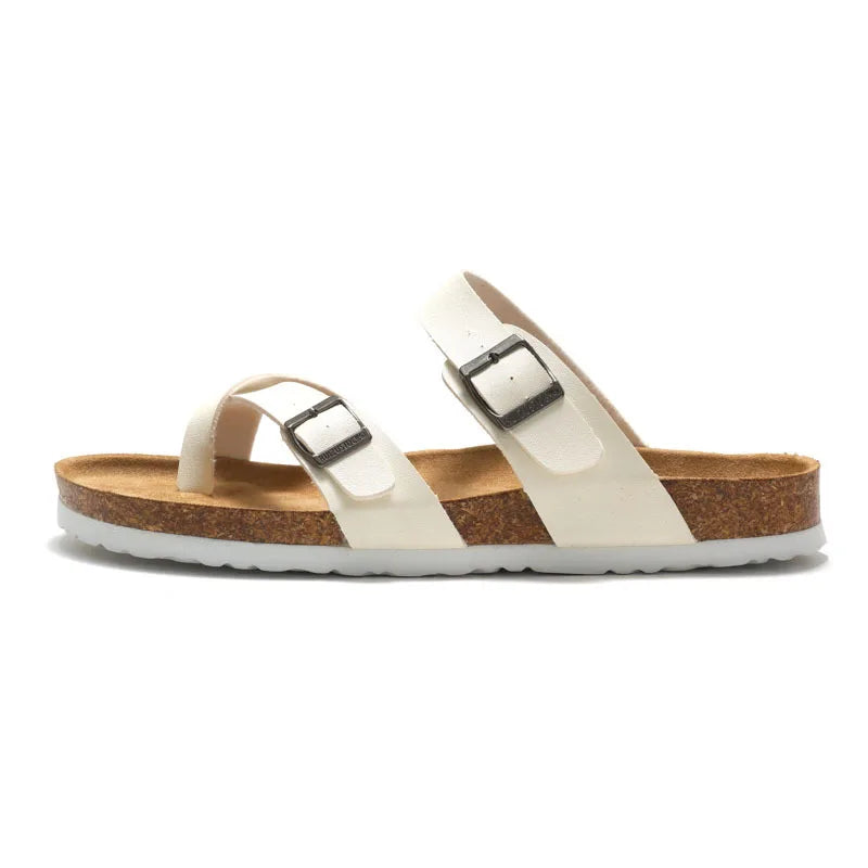 New Summer Men's Cork Slippers Fashion Men's Sandals Outdoor