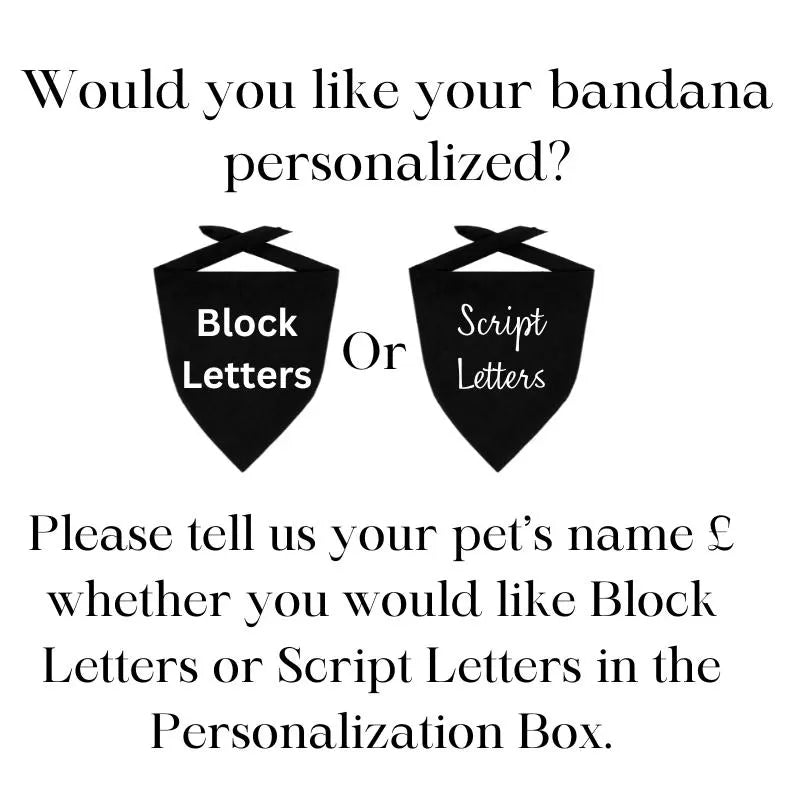 Boho Stripes Dog Bandana